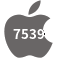Aplicativo 7539 para iOS
